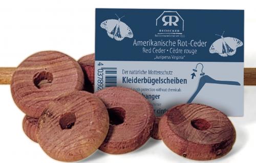 Red Cedar Clothes Hanger Discs