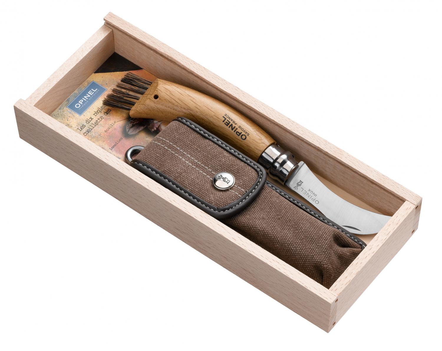 Mushroom Knife Wooden Gift Box