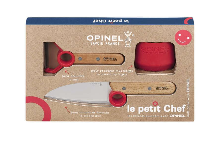 Le Petit Chef trio box set - Knife, Peeler and finger guard