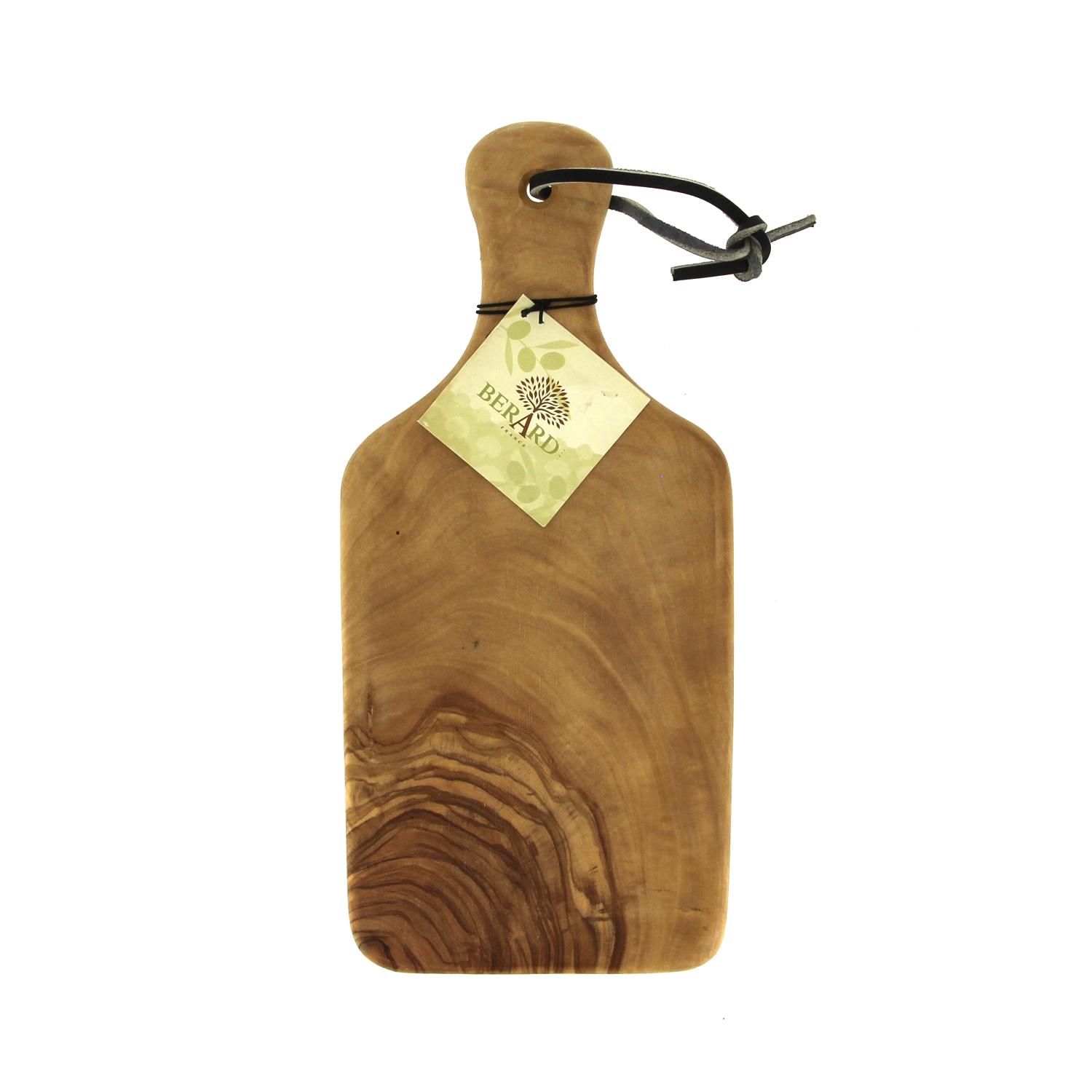 Chopping board in Olive wood with handle - Medium