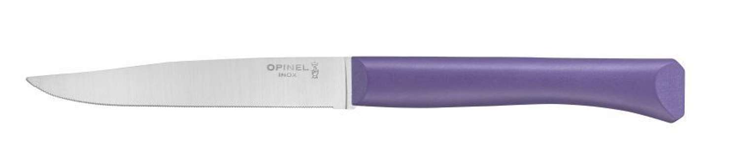 Bon Apetit - Serrated steak knife with polymer handle - Violet