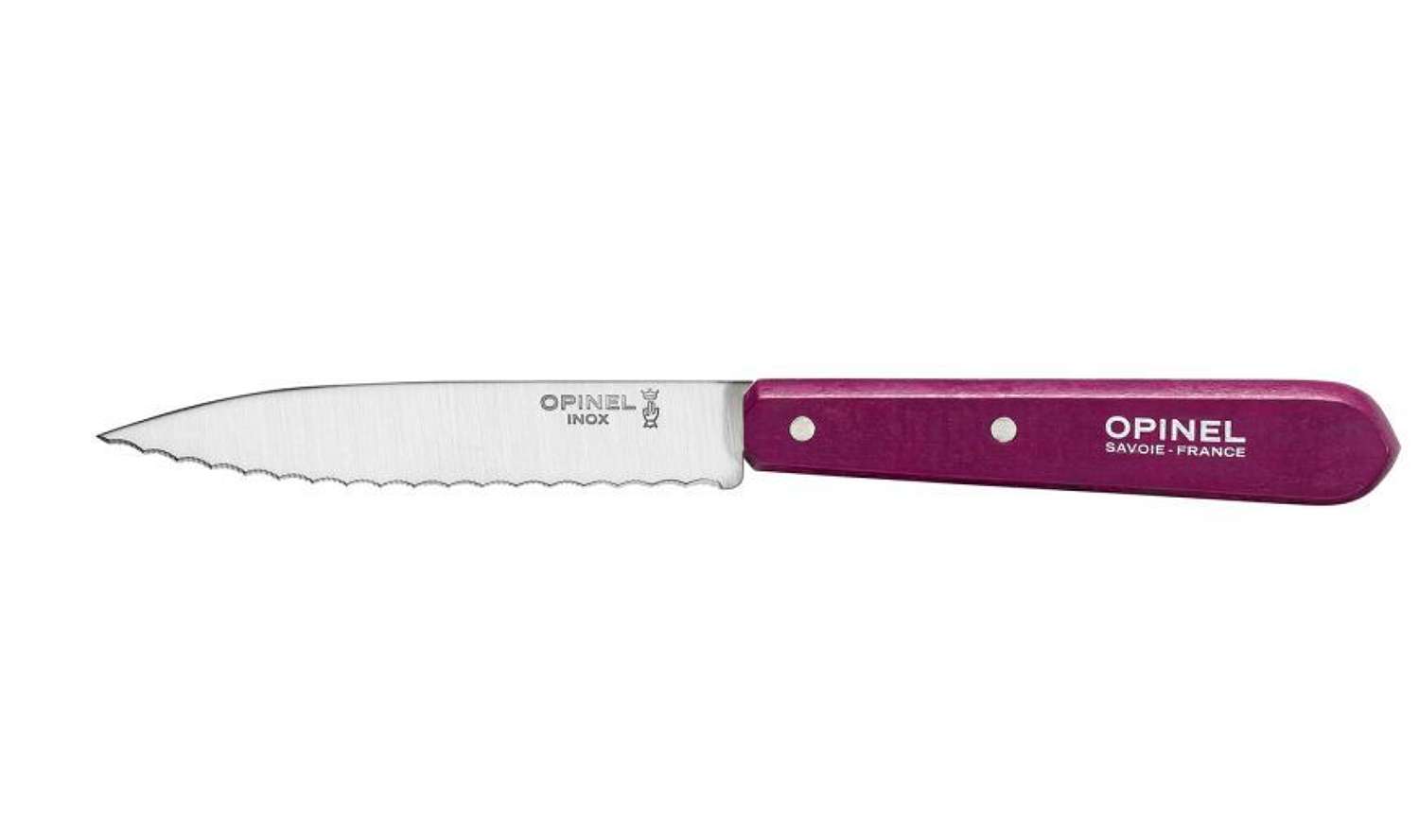 Kitchen Serrated knife No113 - Aubergine